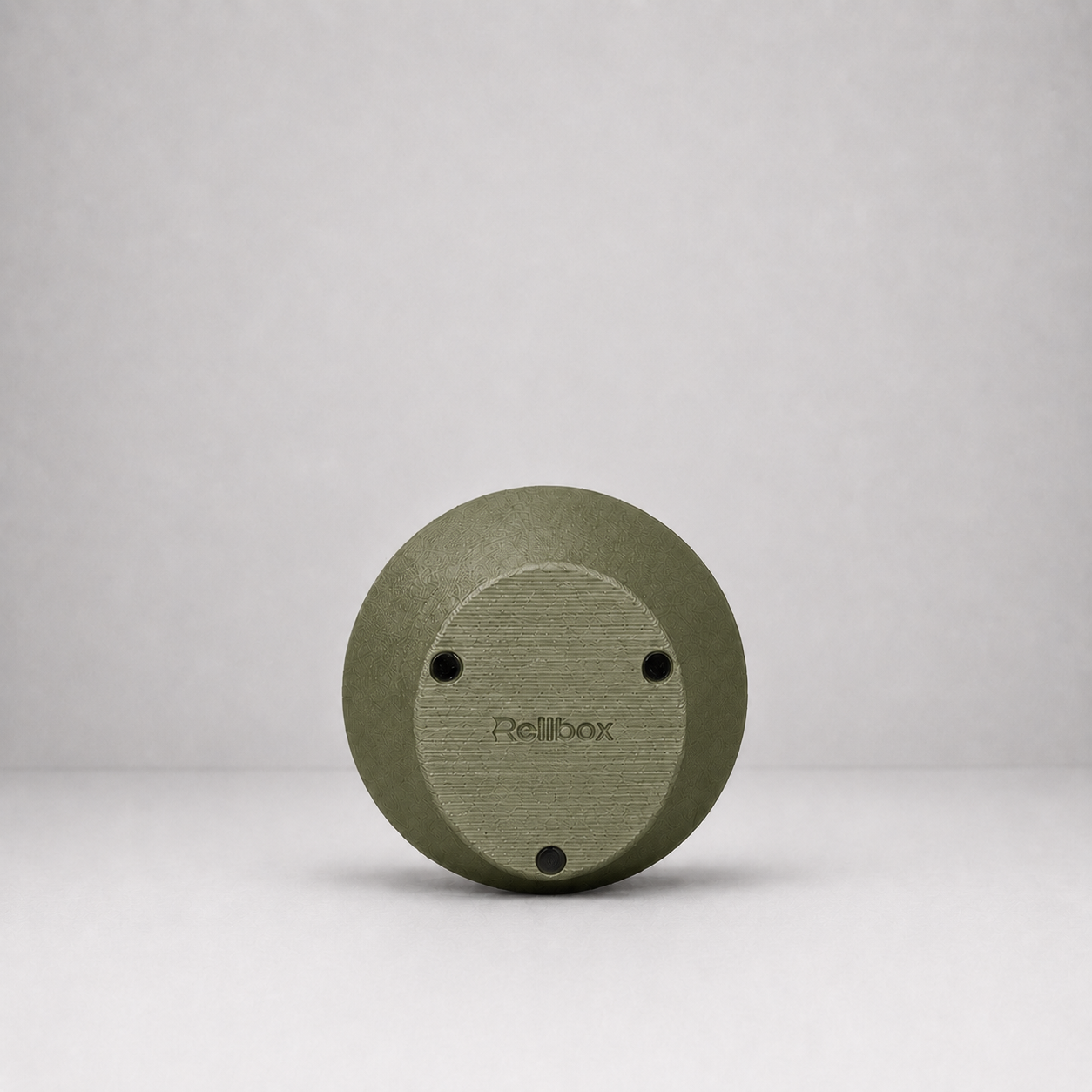 Bottom view of Rollbox Serve Canopy showing the weighted base, grip feet and Rollbox logo