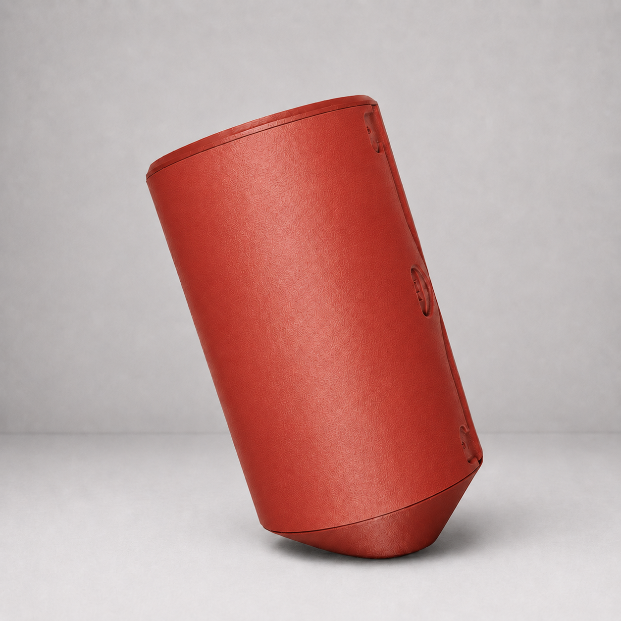 Side view of the Rollbox Serve Clay Paper Towel dispenser